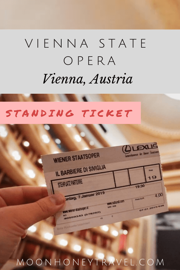 How to get Vienna State Opera Standing Room Tickets, Austria