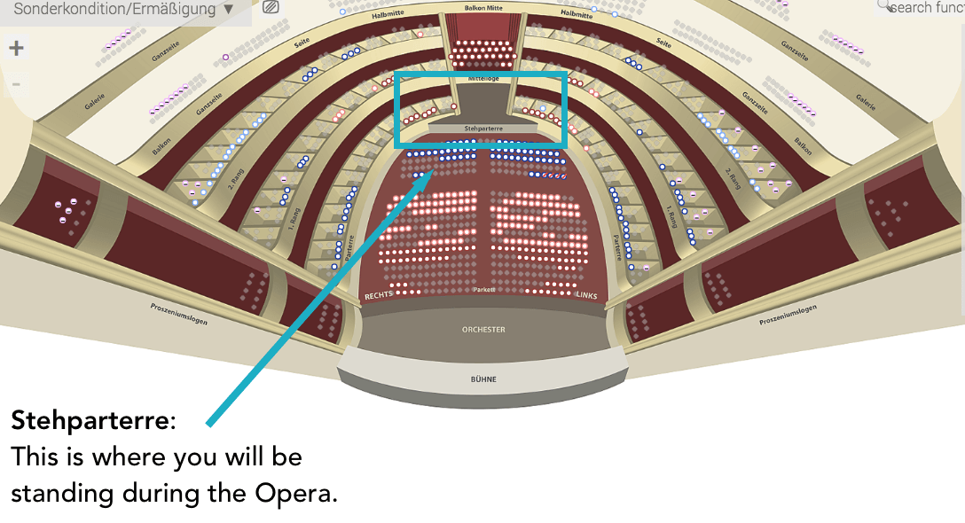 Where to Stand in the Staatsoper, Vienna | Moon & Honey Travel