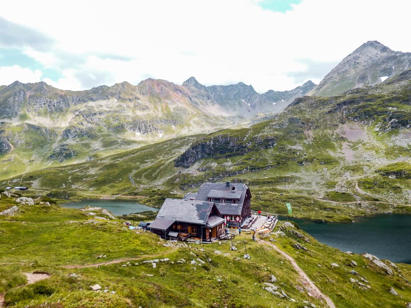 Unterer Giglachsee, Lower Giglach Lake, Schladminger Tauern, Austria Ignaz-Mattis Hütte, Lower Giglach Lake, Schladminger Tauern, Austria - Best Day Hikes in Austria