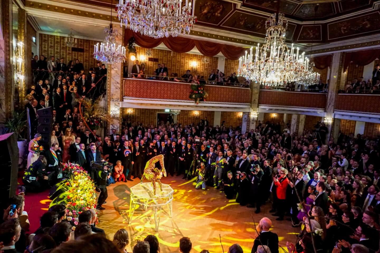 Circus Pikard, Midnight Show at the Vienna Rainbow Ball (Wiener Regenbogenball) - Austria
