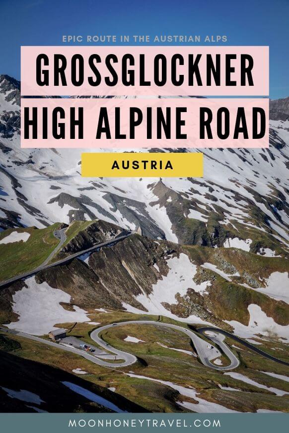 Grossglockner High Alpine Road in Hohe Tauern, Austrian Alps