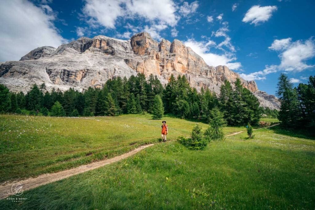 Armentara Meadows Trail, Alta Badia, Dolomites