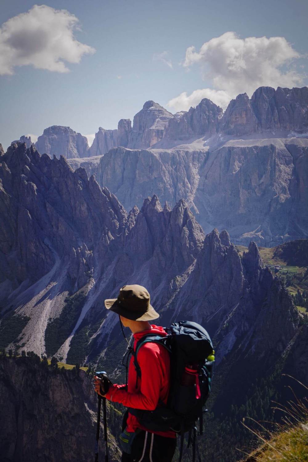 Trail 17 to Col dala Pieres, Val Gardena, Dolomites, Italy