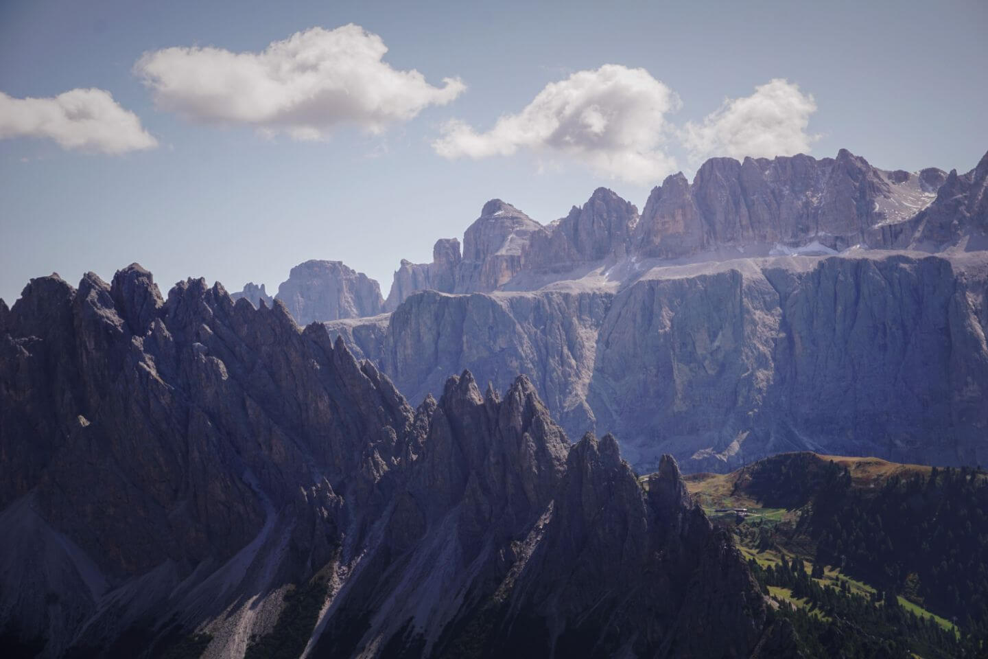 Hike to Col dala Pieres and Rifugio Stevia in Val Gardena, Italian Dolomites