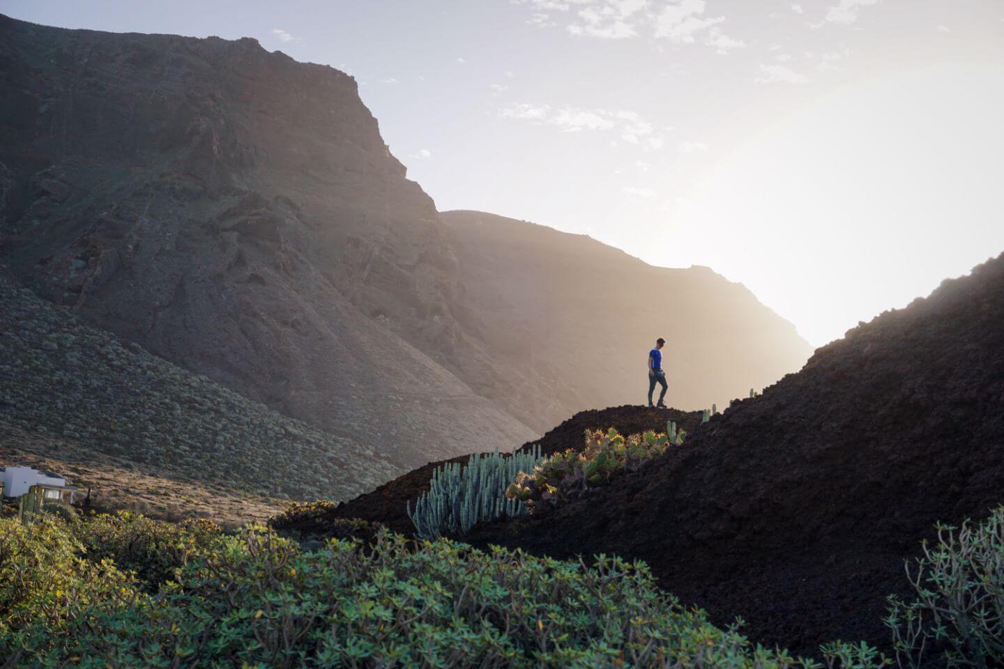 Hiking in the Teno Mountains / Macizo de Teno in Tenerife, Canary Islands