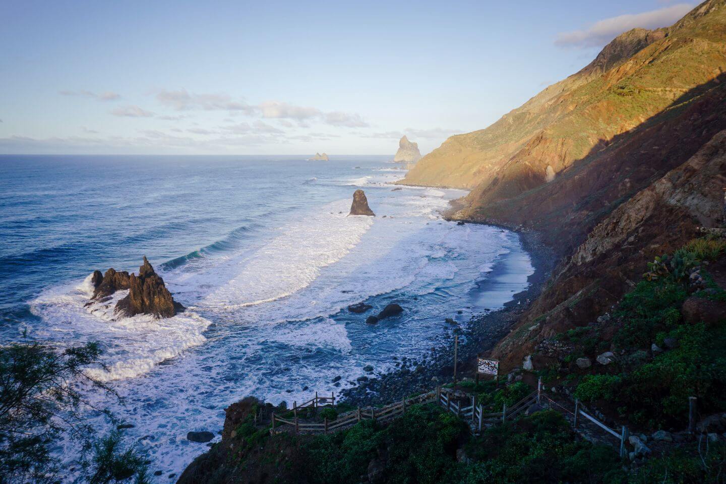 Benijo To Faro De Anaga Circuit Hike In Tenerife Spain