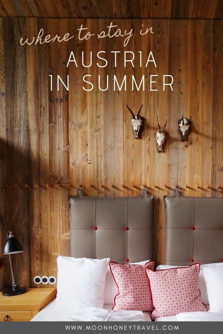 Sommerurlaub in Österreich, die schönsten Reiseziele pin
