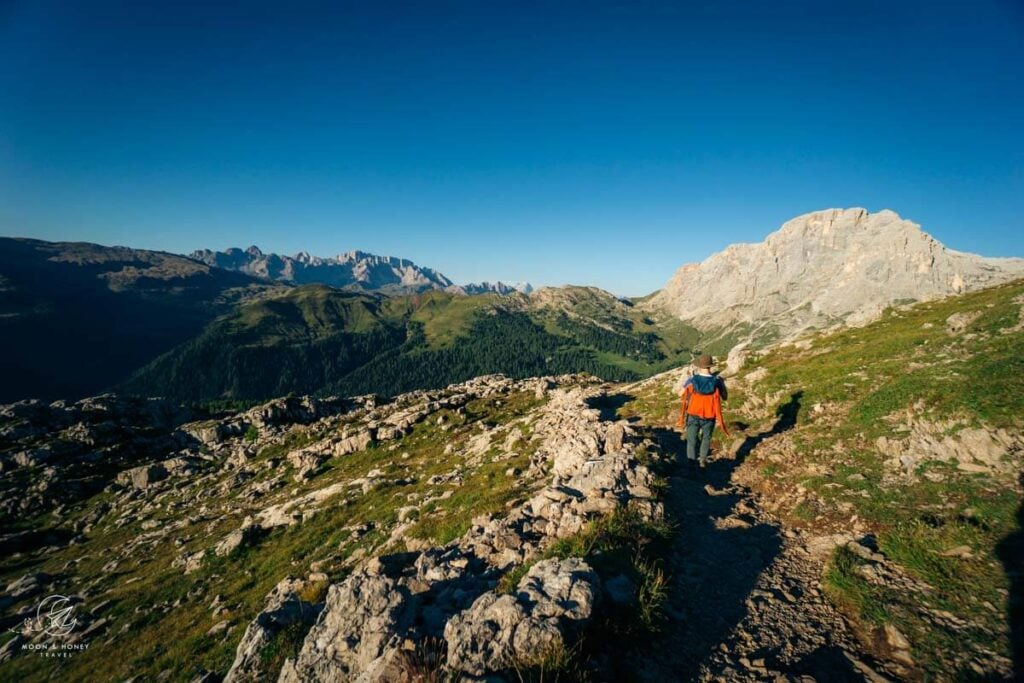 Monte Castellaz - Baita Segantini Hiking trail, Dolomites