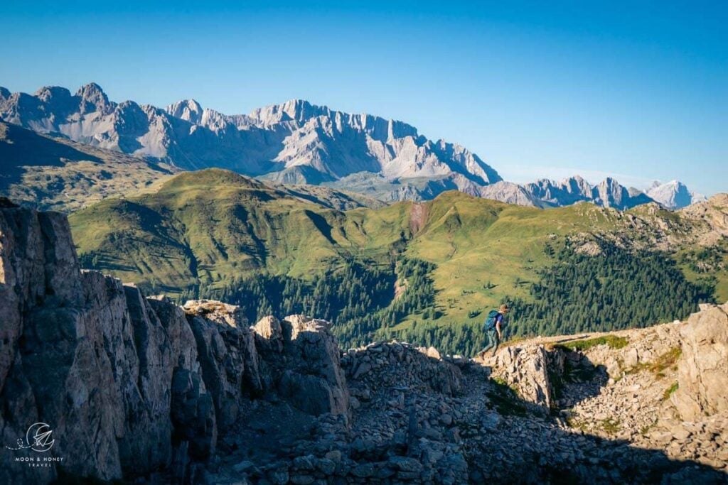 Monte Castellaz Ridge, Dolomites