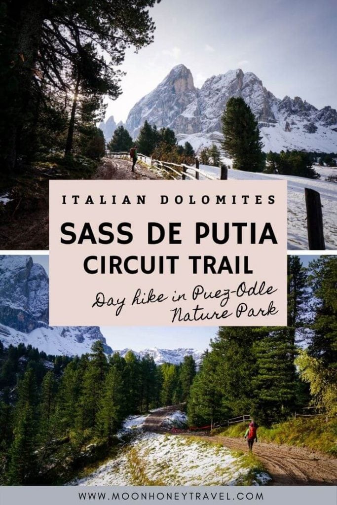 Sass de Putia Circuit Trail, Day Hike in Puez-Odle Nature Park