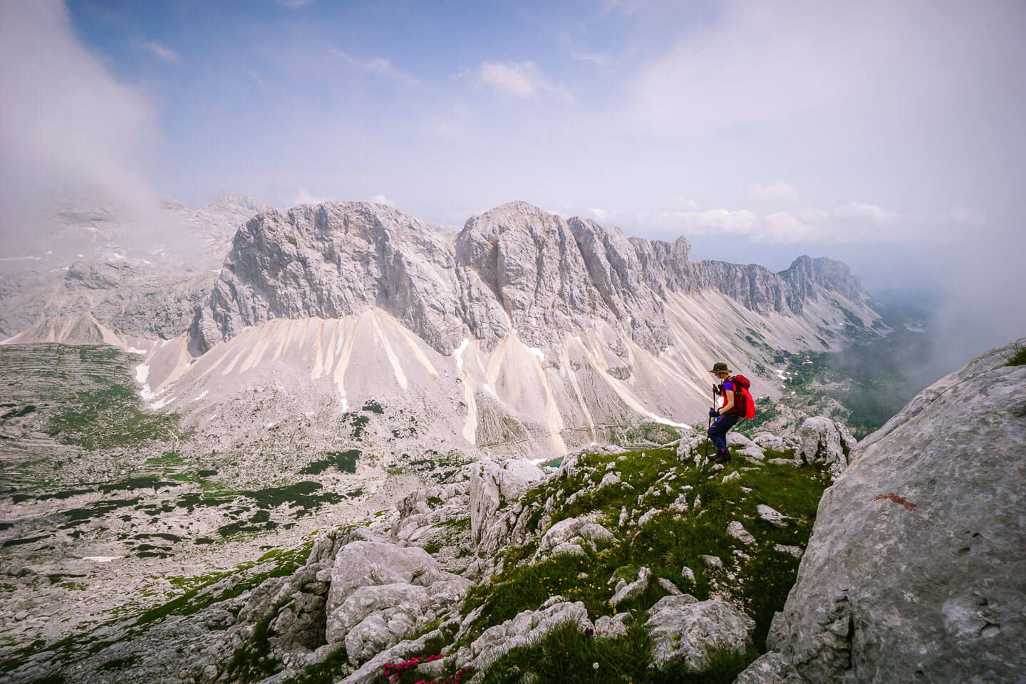 Julian Alps Hiking Trail Map Veliko Špičje & Seven Lakes Valley 2-Day Hike, Julian Alps, Slovenia