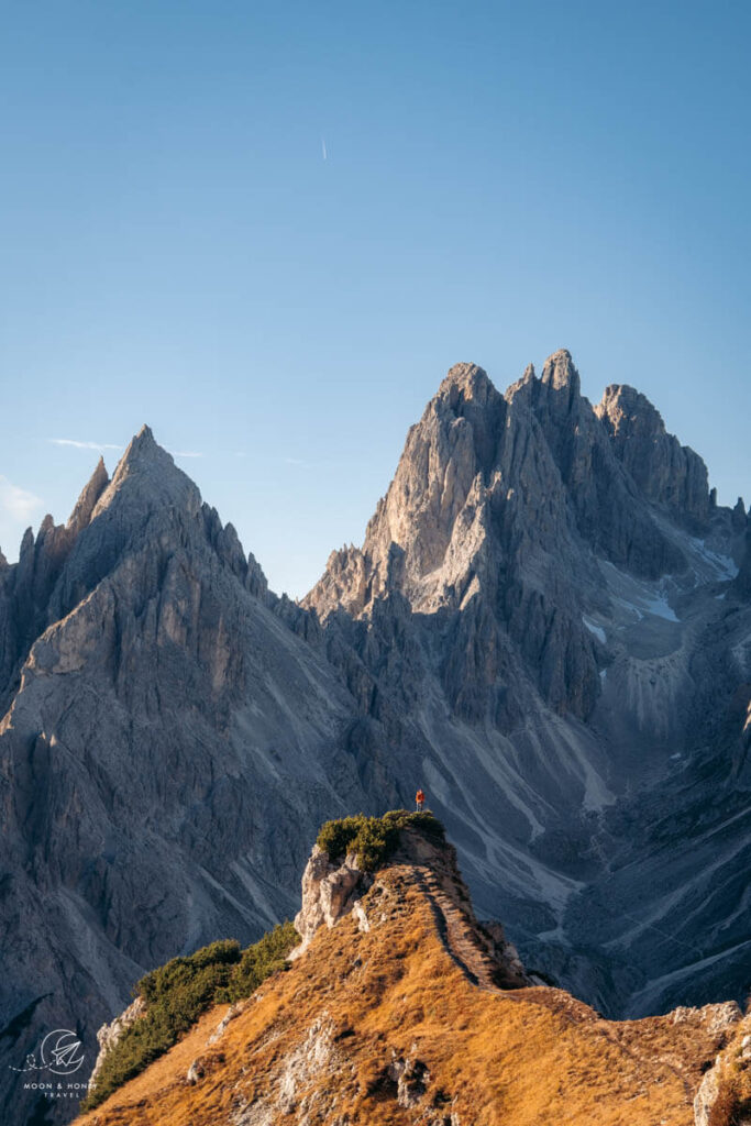 Cadini di Misurina lower viewpoint, Dolomites