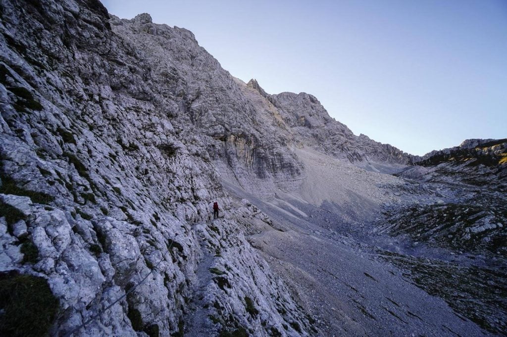 Ledge of Cime del Laudo/Cime del Loudo, Sorapiss Group