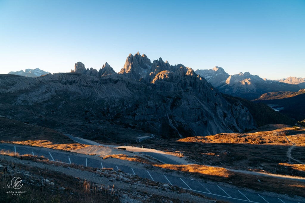 Rifugio Auronzo toll road, Dolomites