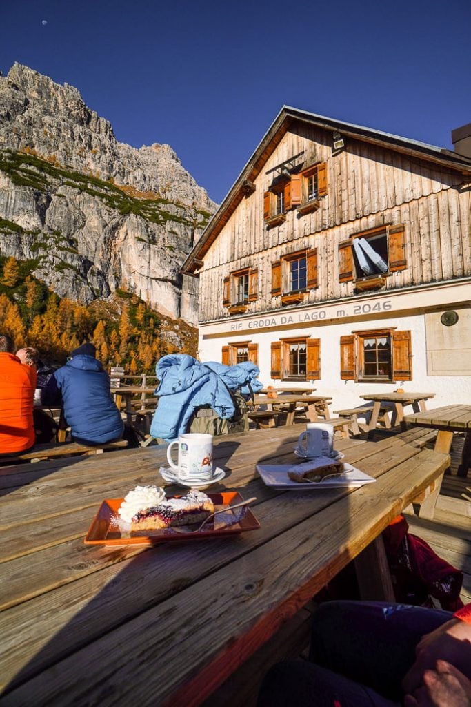 Rifugio Croda da Lago, Dolomites