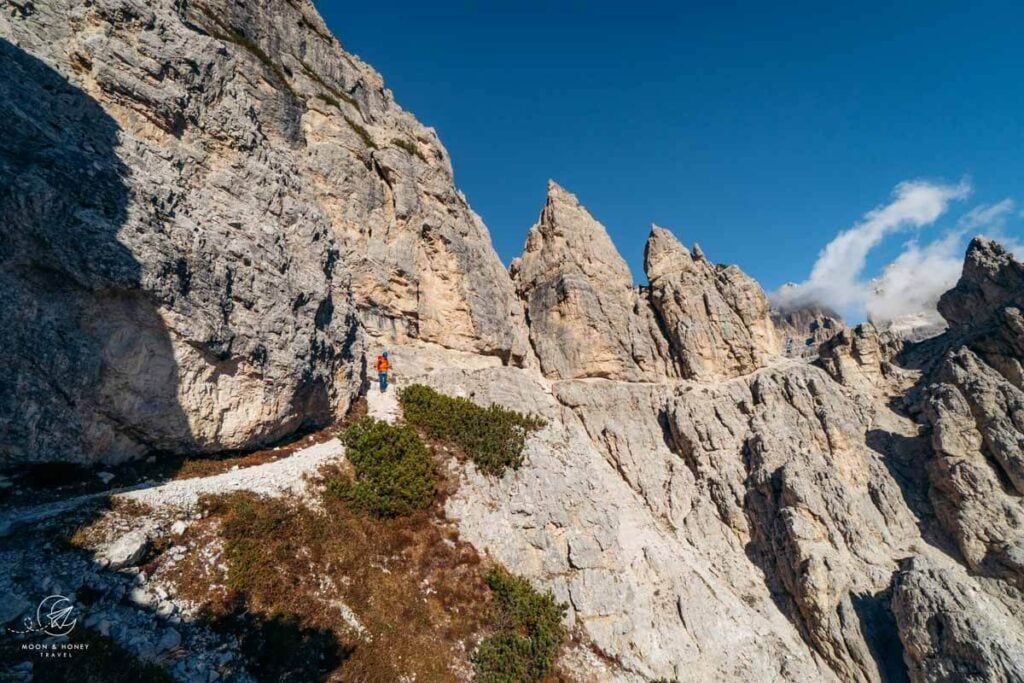 Sentiero Bonacossa Trail, Cadini di Misurina, Dolomites