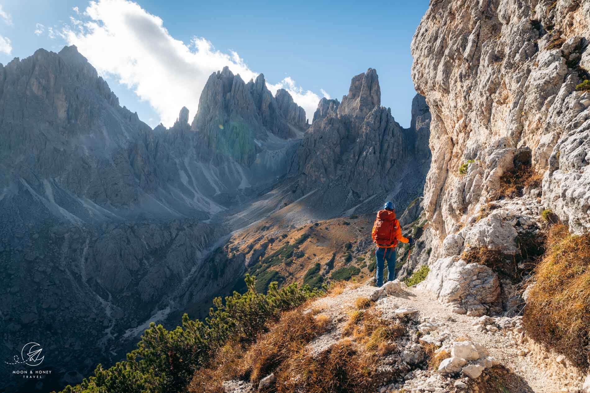 Sentiero Bonacossa Trail, Cadini di Misurina, Dolomites