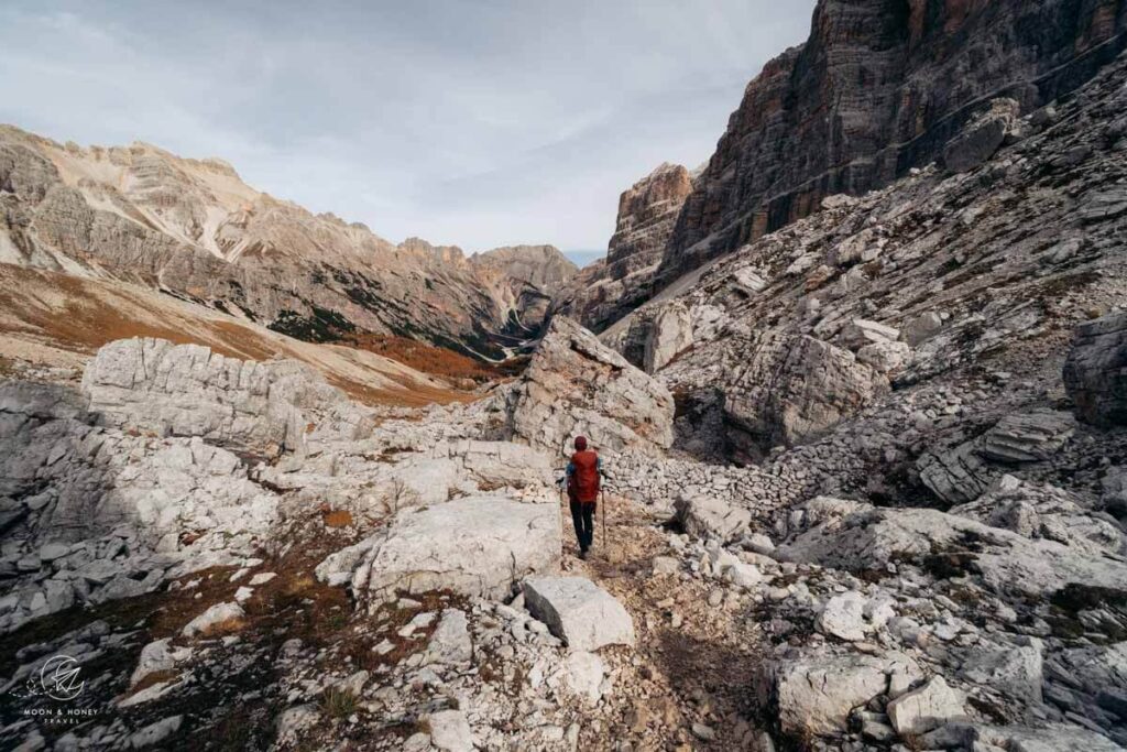 Tofana di Rozes Circuit Trail, Ampezzo Dolomites