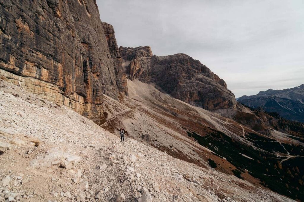 Trail 404, Tofana di Rozes, Dolomites