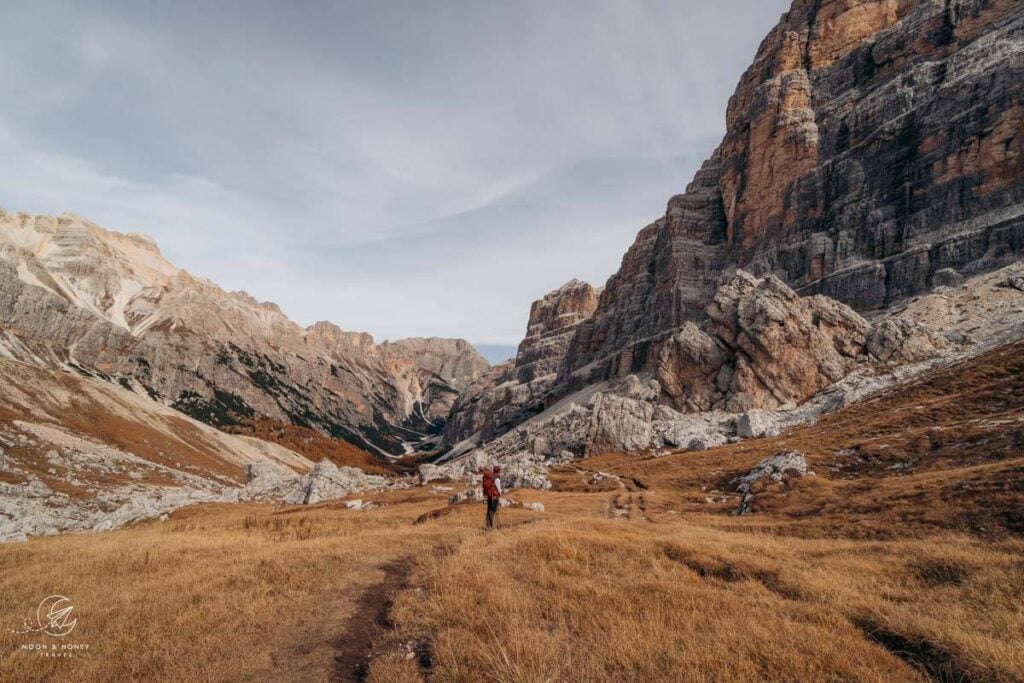Tofana di Rozes Circuit Trail, Ampezzo Dolomites