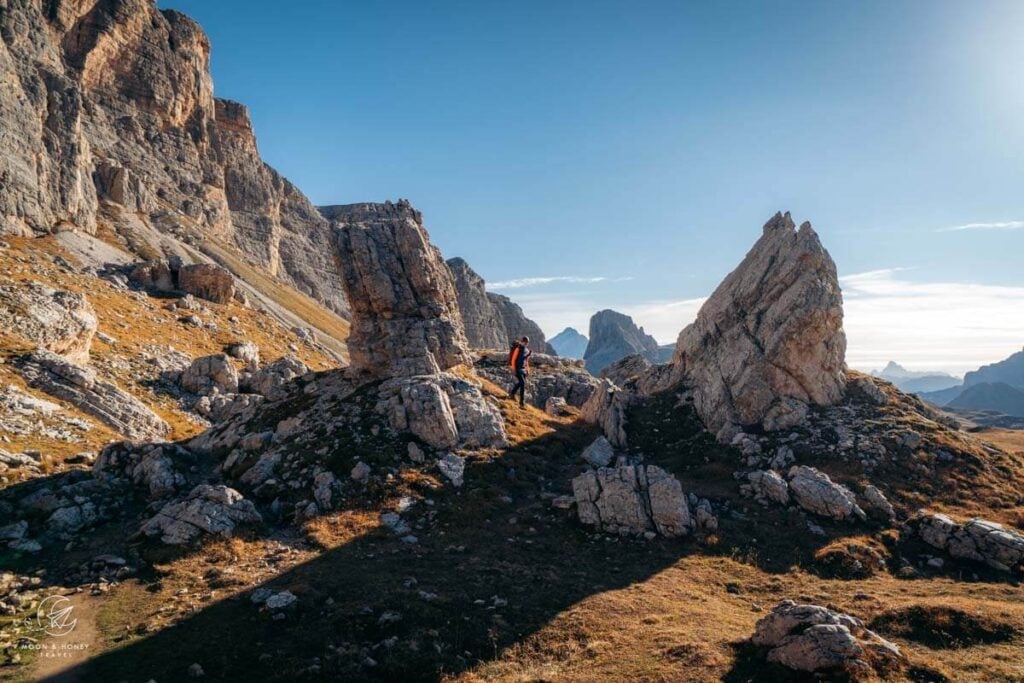 Passo Giau - Mondeval hike, Dolomites