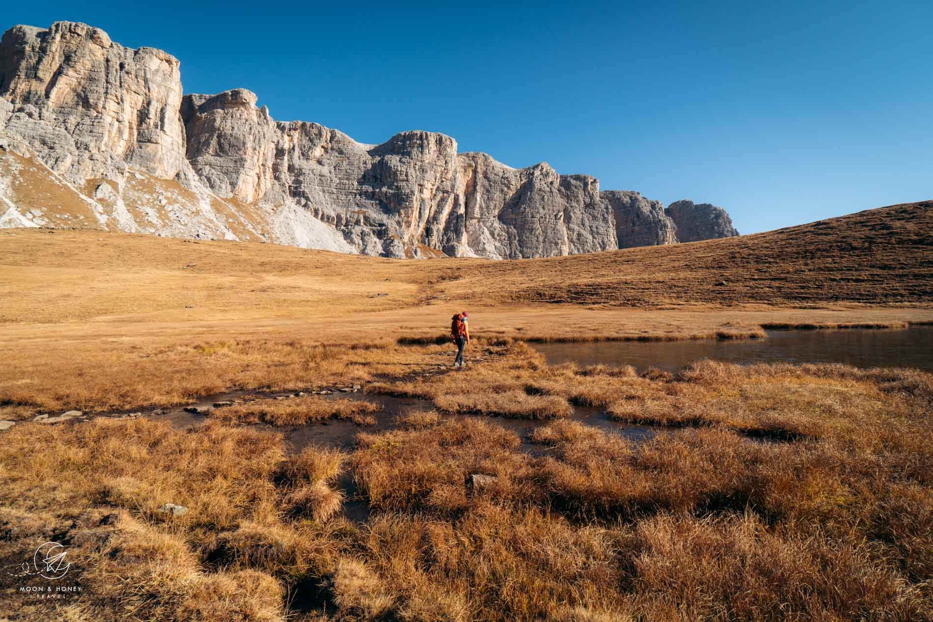 Passo Giau - Mondeval hike, Dolomites