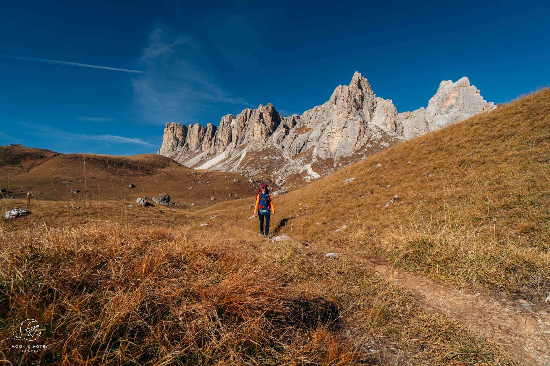 Passo Giau - Mondeval hike, Dolomites