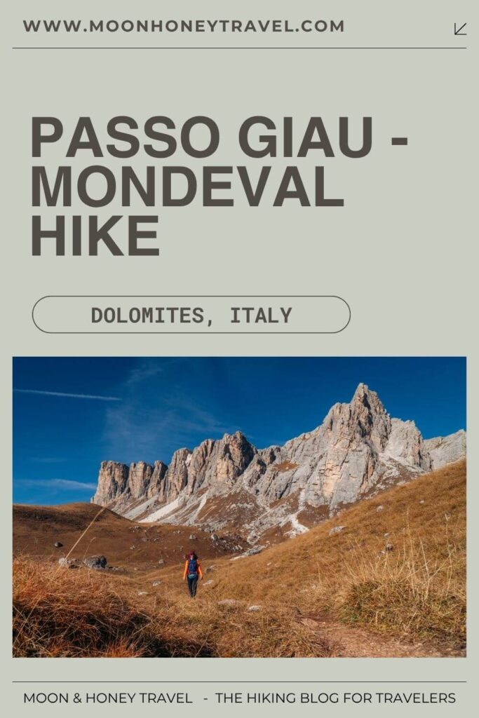 Passo Giau - Mondeval Plateau Hike, Dolomites