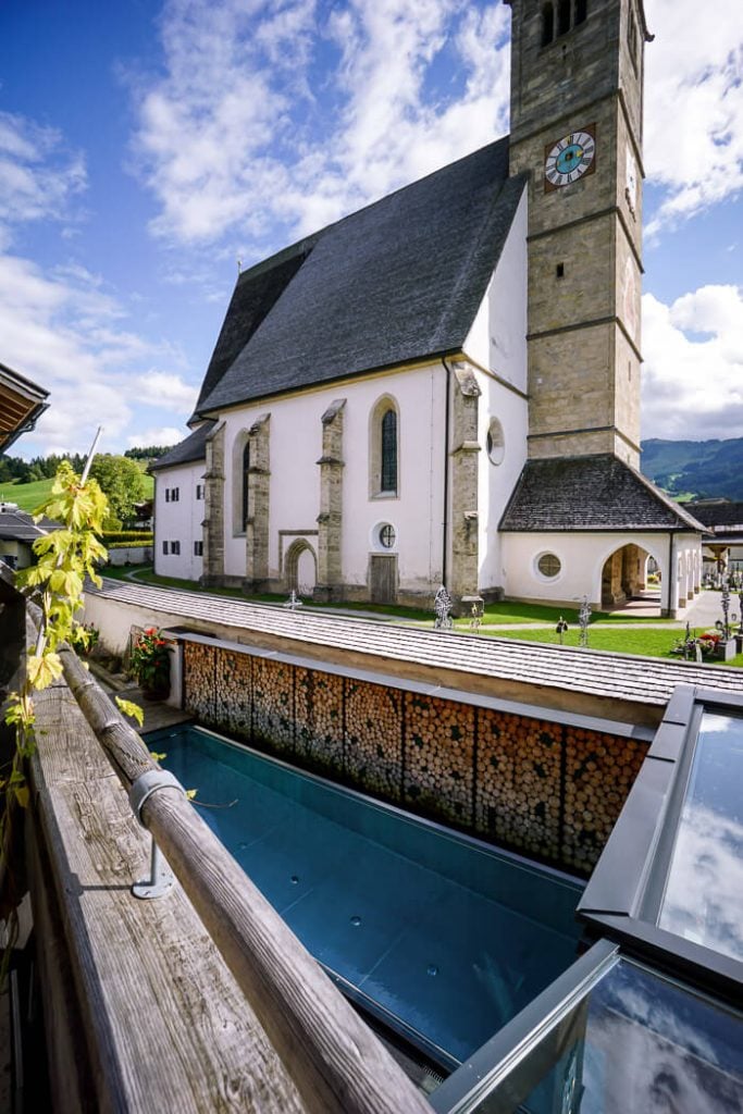Maria Alm Pilgrimage Church, Hotel Eder, Austria