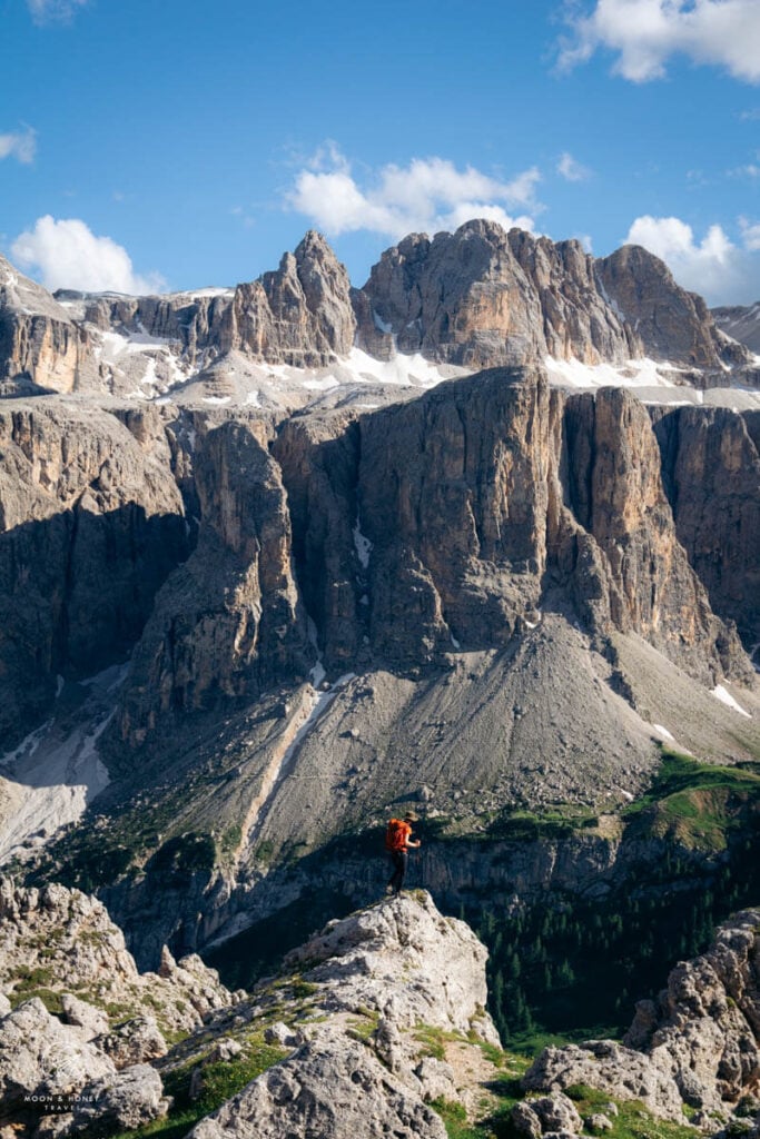 Hiking in the Cir Group, Alta Badia, Dolomites