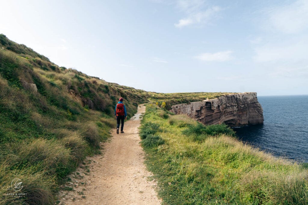 Migra I-Ferha to Ras id-Dawwara Coastal Walk, Malta Island