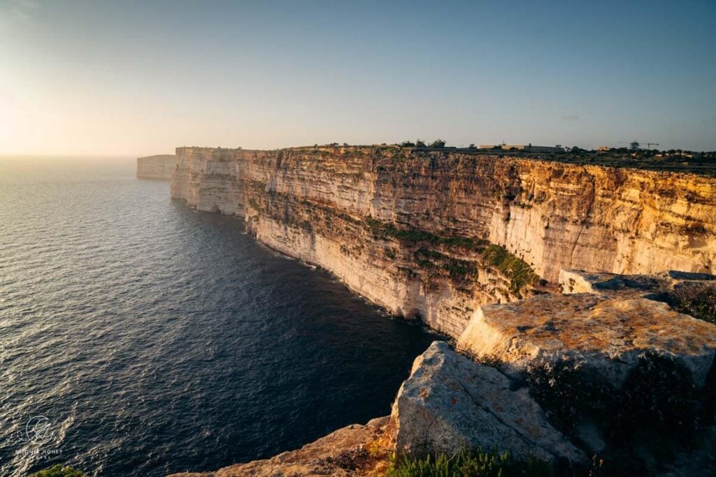 Ta Cenc Cliffs in Gozo, Malta