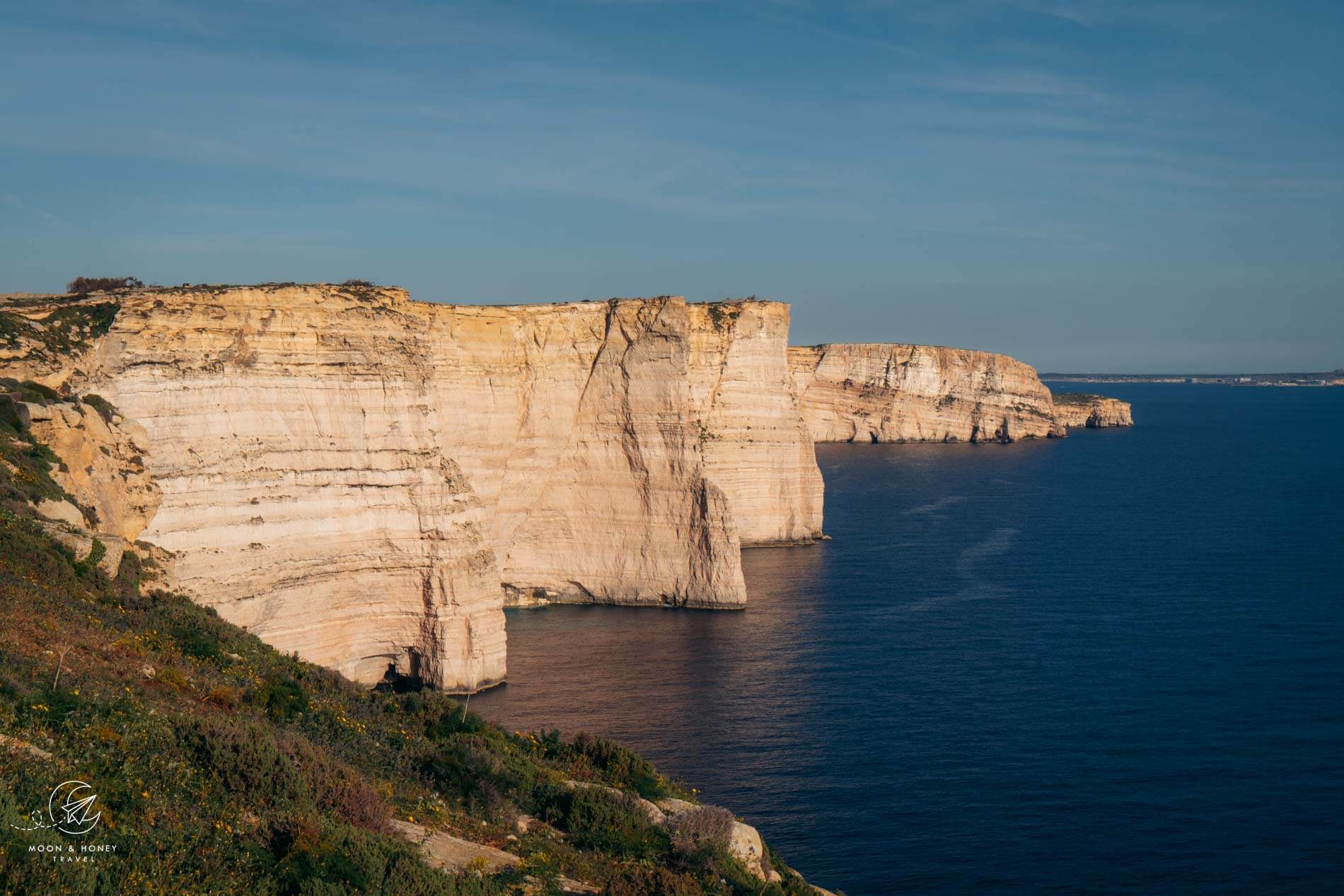 Sanap Cliffs Hike, Gozo Island, Malta