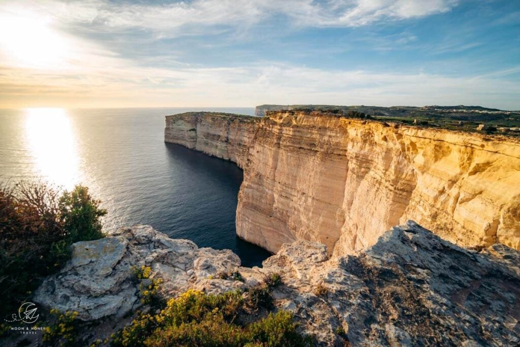 Il-Pinnur Cliff, Gozo Island