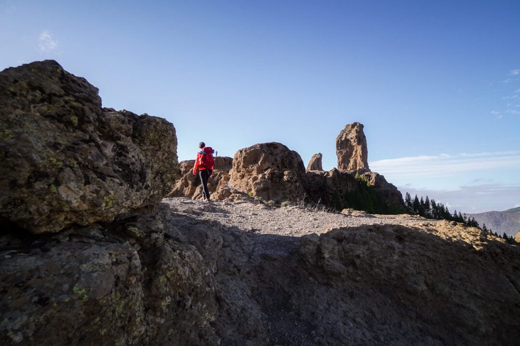 Roque Nublo ascent, Gran Canaria