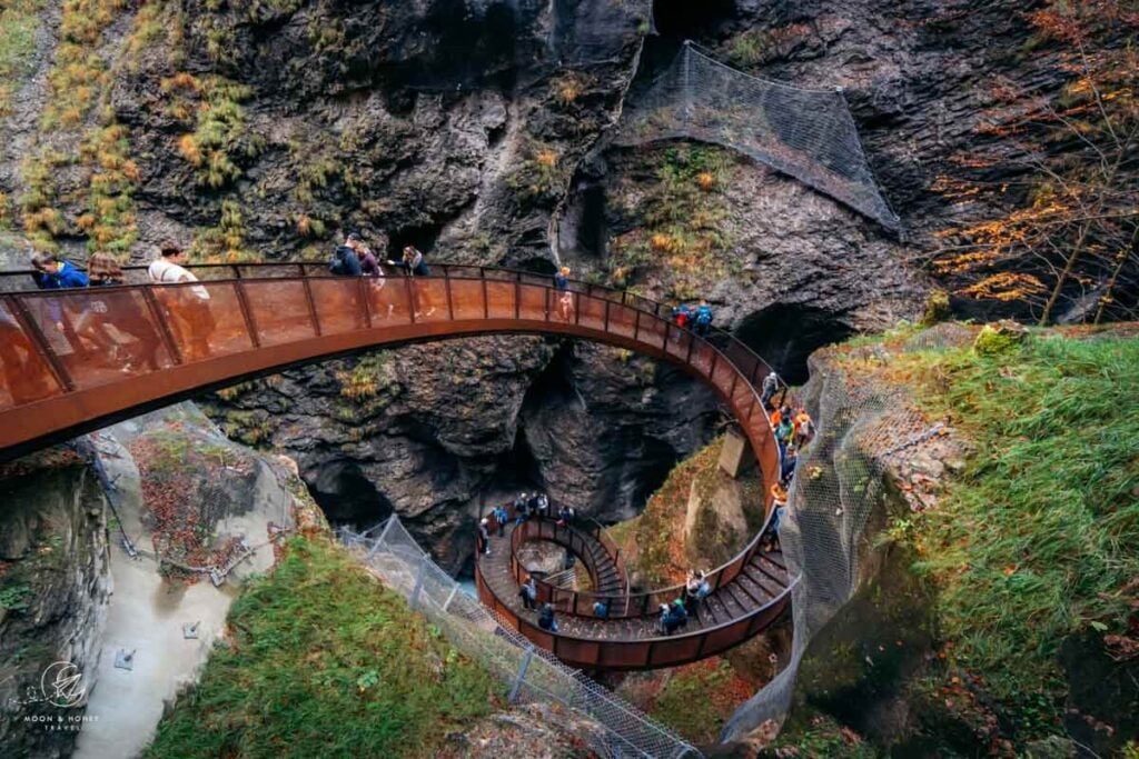 Liechtenstein Gorge Spiral Staircase, Salzburg, Austria