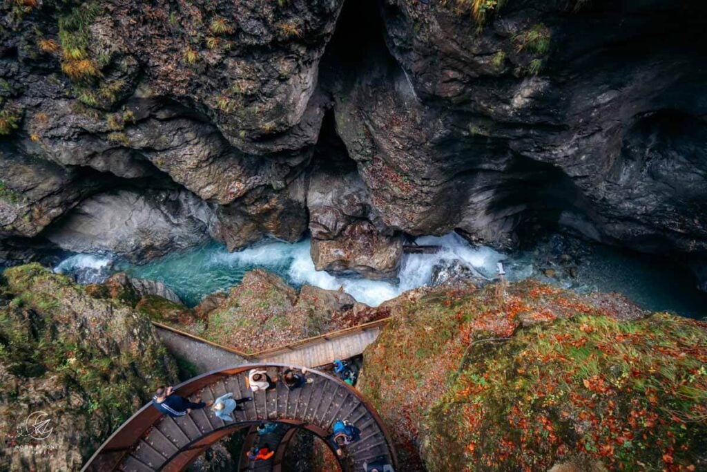 Liechtenstein Gorge Spiral Helix Staircase, Austria