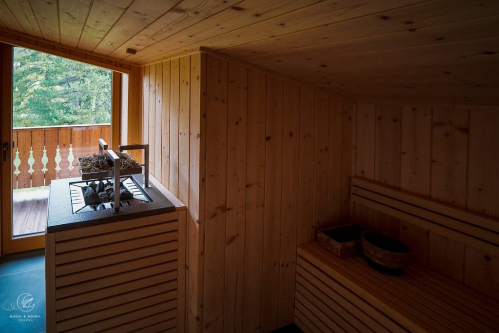 Camina Suite and Spa hay sauna, Cortina d'Ampezzo, Italy