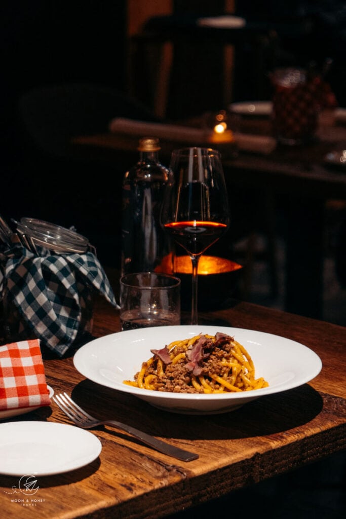 Hotel de Len restaurant, Cortina d'Ampezzo Town Center, Dolomites