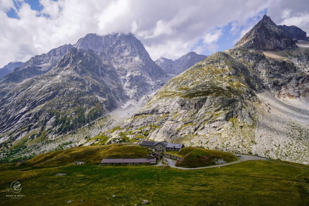 Rifugio Elena, Val Ferret, Mont Blanc, Italy