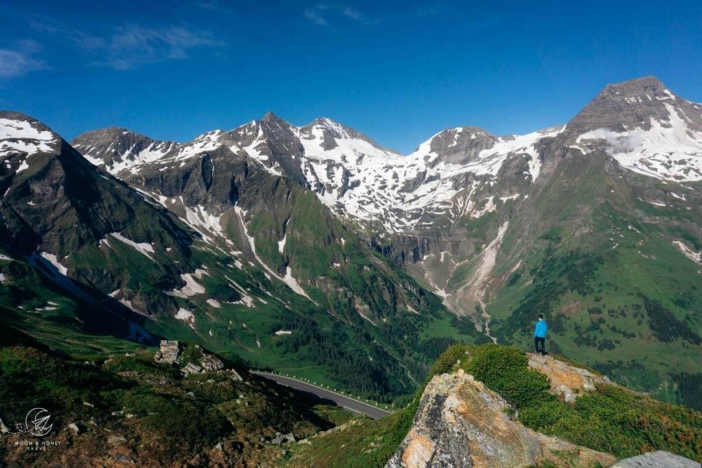 Grossglockner High Alpine Road viewpoint, Austria