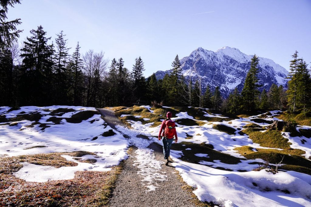 Hoher Kranzberg to Lake Ferchensee trail, Mittenwald, Upper Bavaria