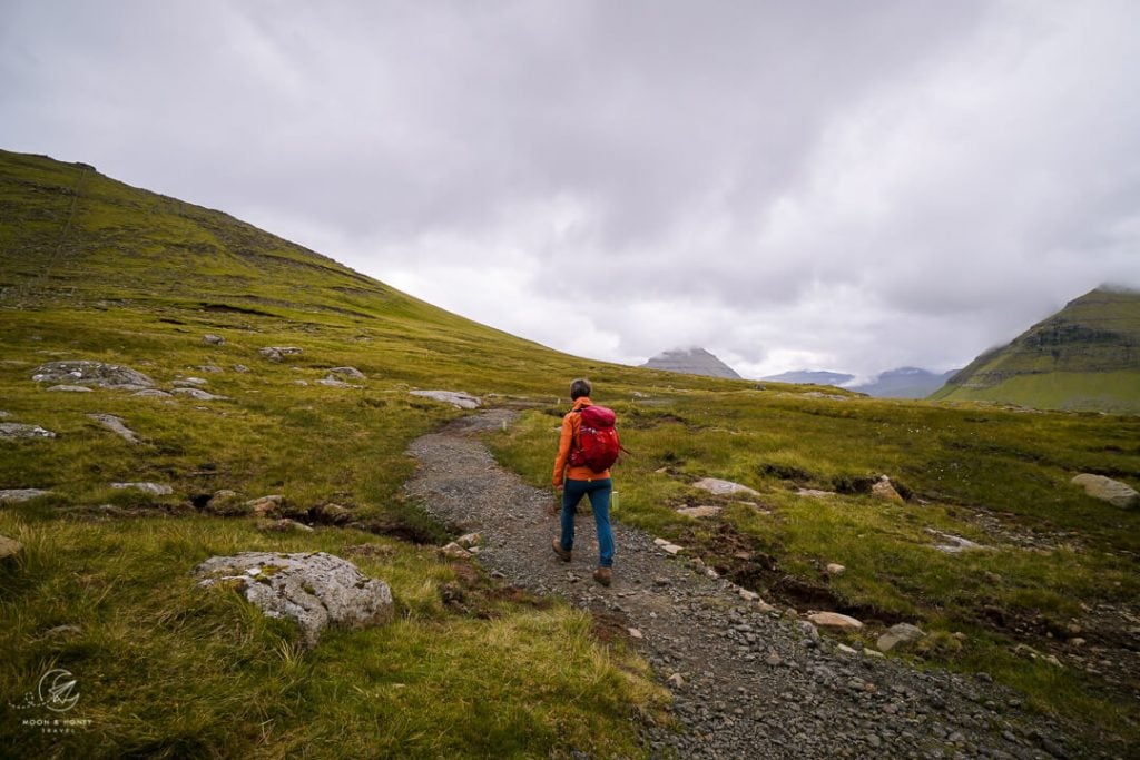 Gjáarskarð Mountain Pass Hvíthamar Viewpoint Trailhead, Faroe Islands