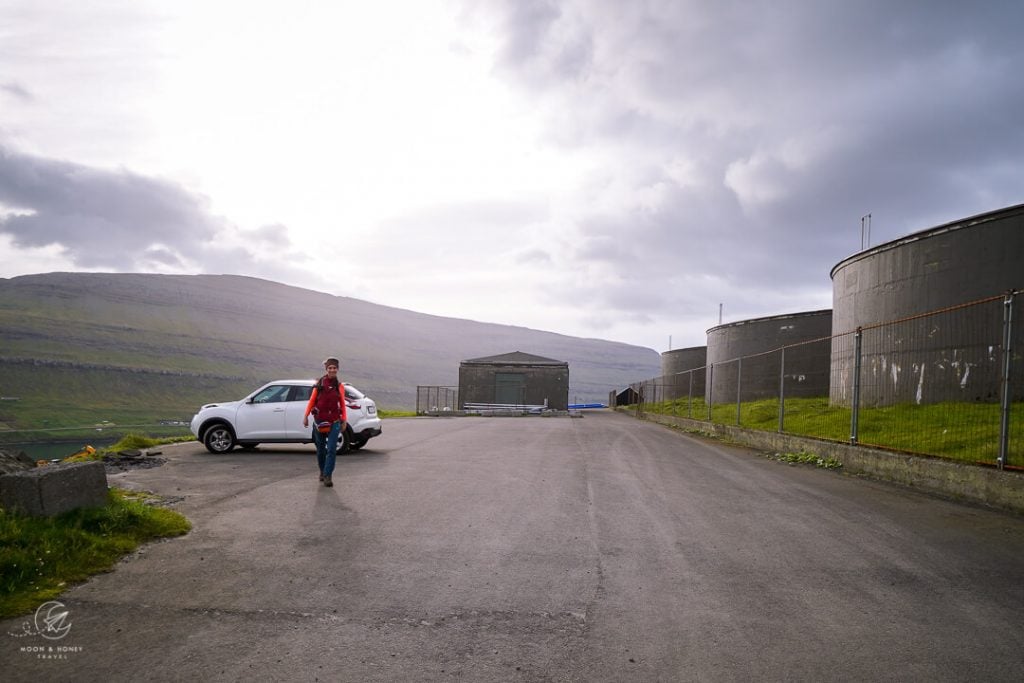 Klaksvík water tanks car park, Faroe Islands