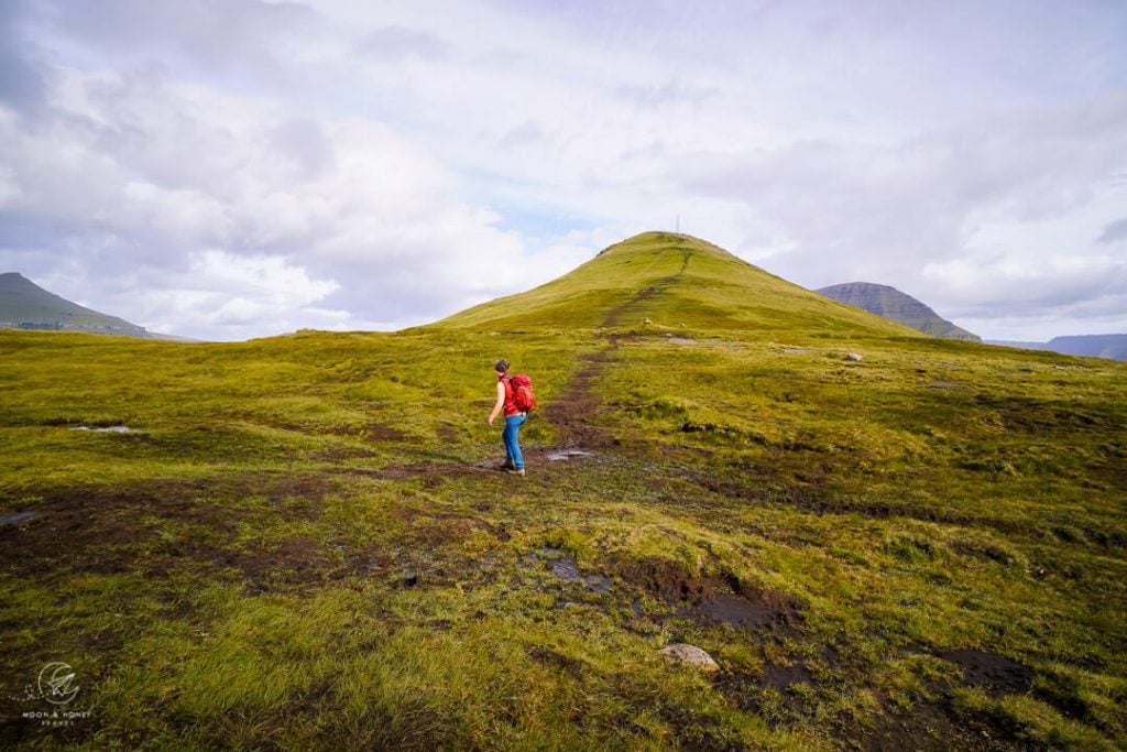 Klakkur Hiking Path, Klaksvík, Borðoy Island, Faroe Islands
