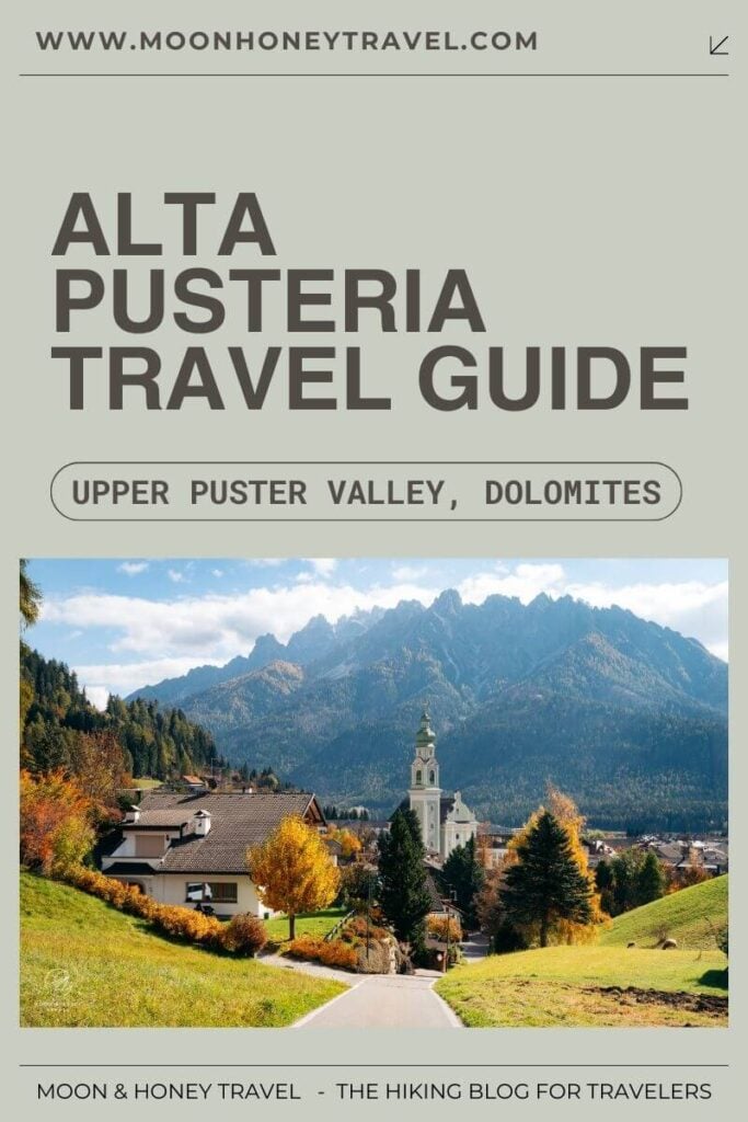 Alta Pusteria / Hochpustertal Dolomites Travel Guide