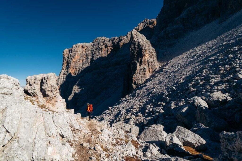 Croda da Lago hike, Cortina d'Ampezzo, Dolomites
