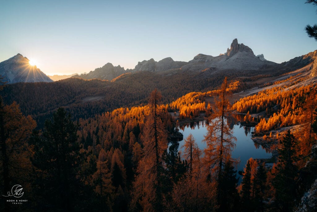 Croda da Lago hike, Cortina d'Ampezzo, Dolomites
