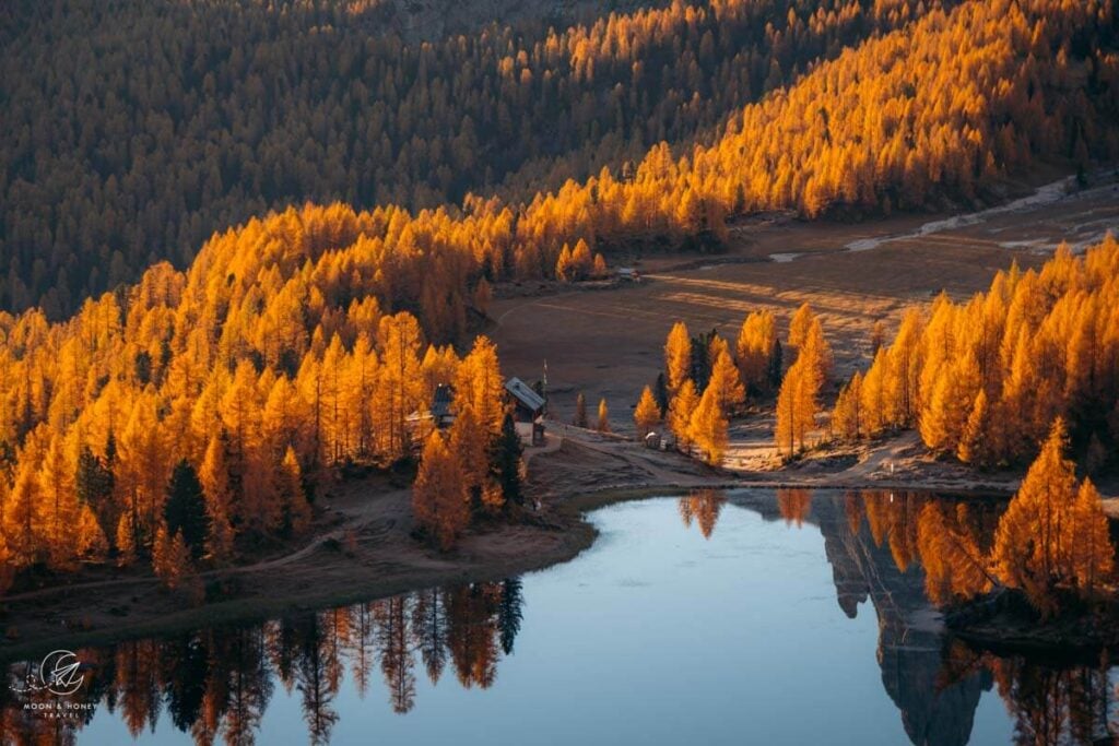 Croda da Lago hike, Cortina d'Ampezzo, Dolomites