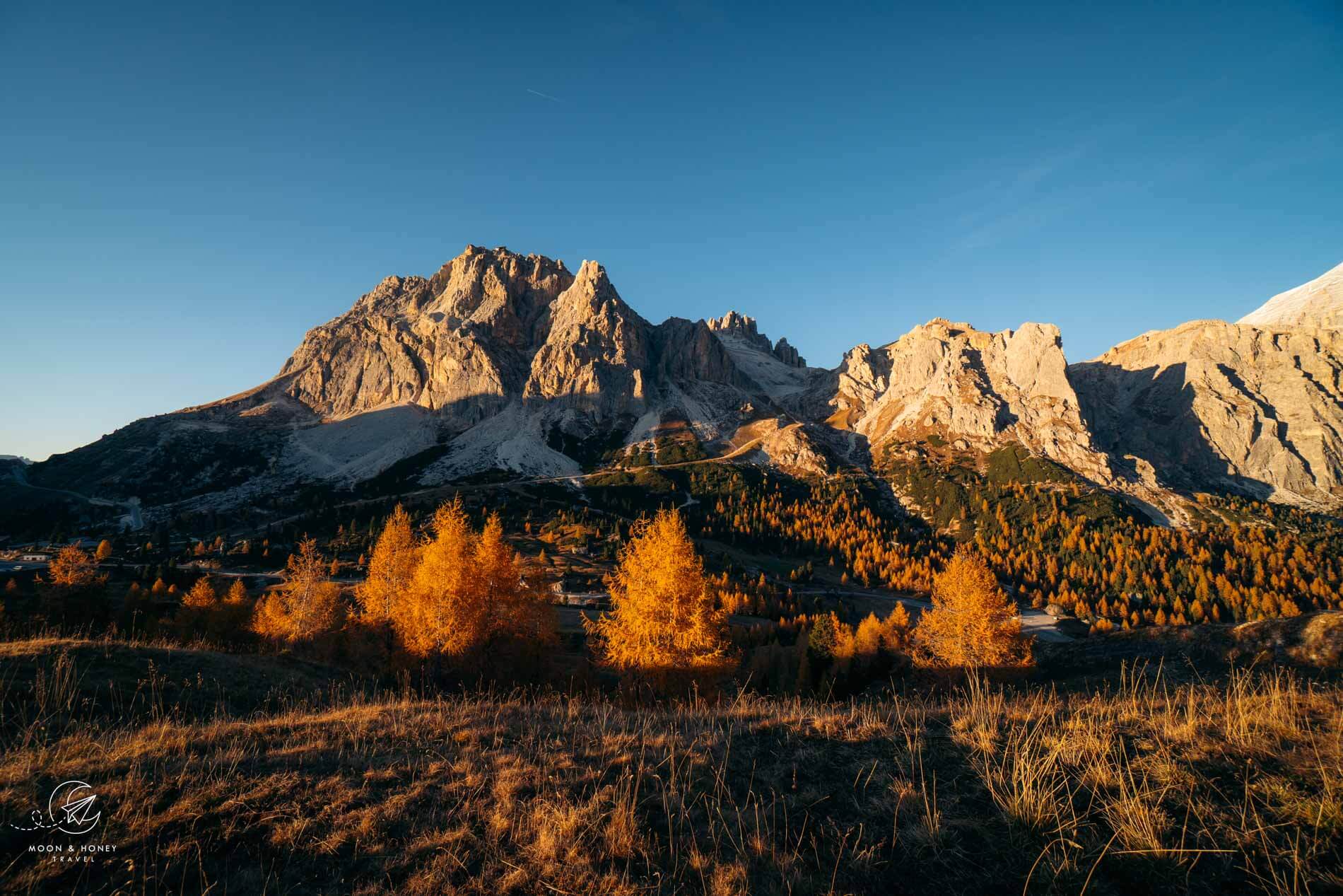 Ampezzo Dolomites in October